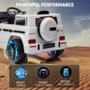 Kids 12V Ride On Car with Remote Control, Electric Car Toy for Kids with Suspension, Safety Lock, Ride On Tioy Car with Led Lights, Bluetooth, Music - 4 of 4