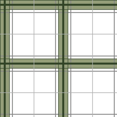 block plaid - green/grey