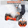 VOLTASK 24V 16-inch Cordless Snow Shovel 9.3lbs Lightweight Snow Blower Cordless with 4-Ah Battery & Quick Charger Included for Driveway & Sidewalks - 3 of 4