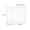 Unique Bargains Acrylic Self-Assembly Dustproof Collectibles Display Cases - 2 of 3