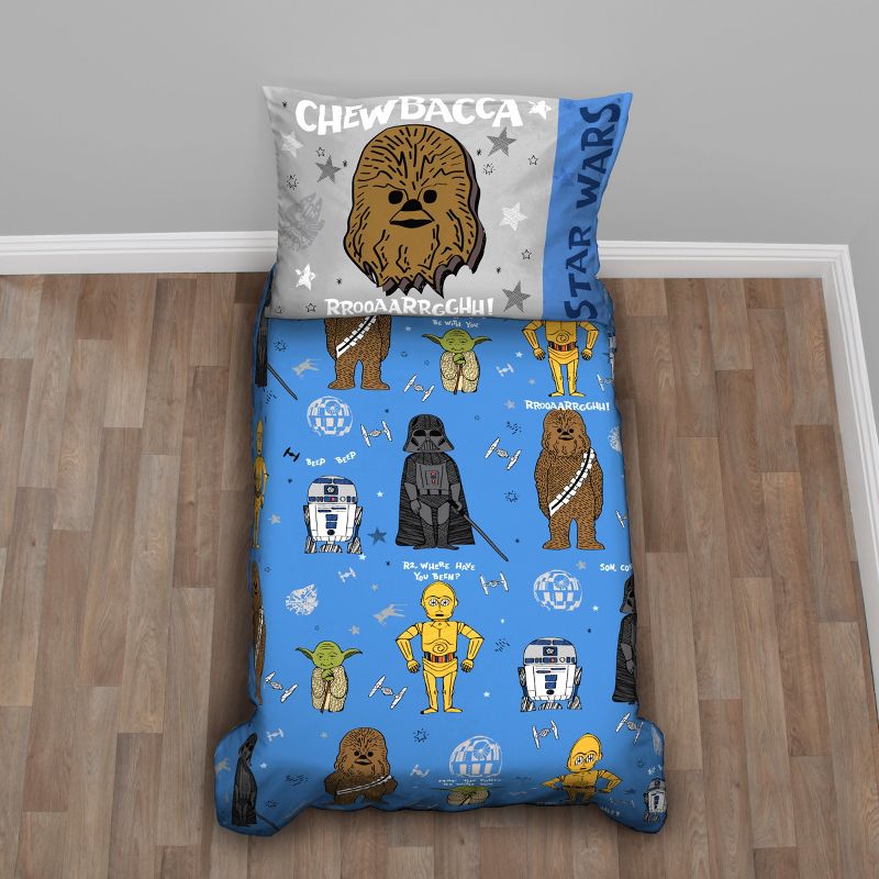 Star Wars New Again 4pc Toddler Bedding Set, 1 of 7