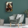 Canvas Wall Art - Sasha 'Fishing Bear I' Wall Art for Living Room, Bedroom, or Office Décor by Trademark Fine Art - 16 x 24 Inches - 4 of 4