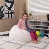 Emma and Oliver Small Bean Bag Chair for Kids and Teens - 3 of 4