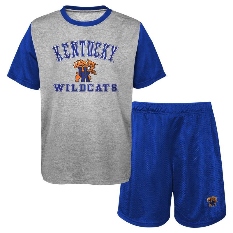 NCAA Kentucky Wildcats Toddler Boys&#39; T-Shirt &#38; Shorts Set, 1 of 4