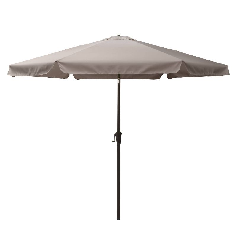 10' Tilting Market Patio Umbrella with Side Flaps - CorLiving, 1 of 8