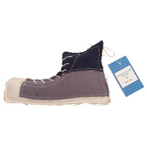 Country Living Canvas & Jute Shoe-Shaped Dog Chew Toy – Durable, Sustainable and Non-Toxic - 1 of 4