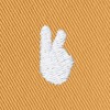 Dalix Lil Peace Sign Cotton Embroidered Cotton Cap Outdoor Bucket Hat Womens - 2 of 4