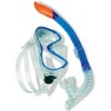 Swimline Adult Mask and Dry Top Snorkel with Purge Valve Silicone Scuba Set - 16" - 3 of 4