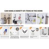 Munora 10-Pack Heavy Duty Garage Hooks, 110 lbs Max Load, Steel Wall Mount for Bikes & Tools - 4 of 4
