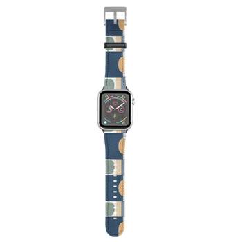 Sheila Wenzel-Ganny Cool Color Palette Pattern 38mm/40mm Silver Apple Watch Band - Society6