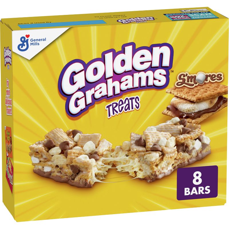 Golden Grahams S&#39;mores Chocolate Marshmallow Bars - 8ct, 1 of 13