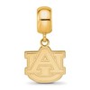 Black Bow Jewelry 14k Yellow Gold Plated Sterling Silver Auburn Tigers NCAA Bead Charm - 3 of 4