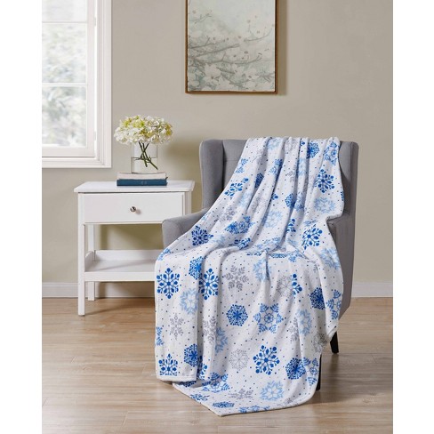 Silver discount throw blanket