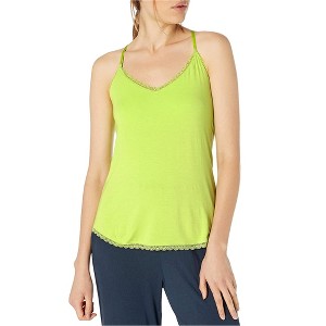 P.J. Salvage Womens Lace Trim Pajama Sleep Cami Tank Top - 1 of 2