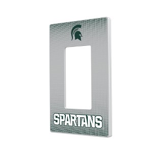 NCAA Big Ten Universities Linen Hidden-Screw Light Switch Plate for Single Rocker - 1 of 4