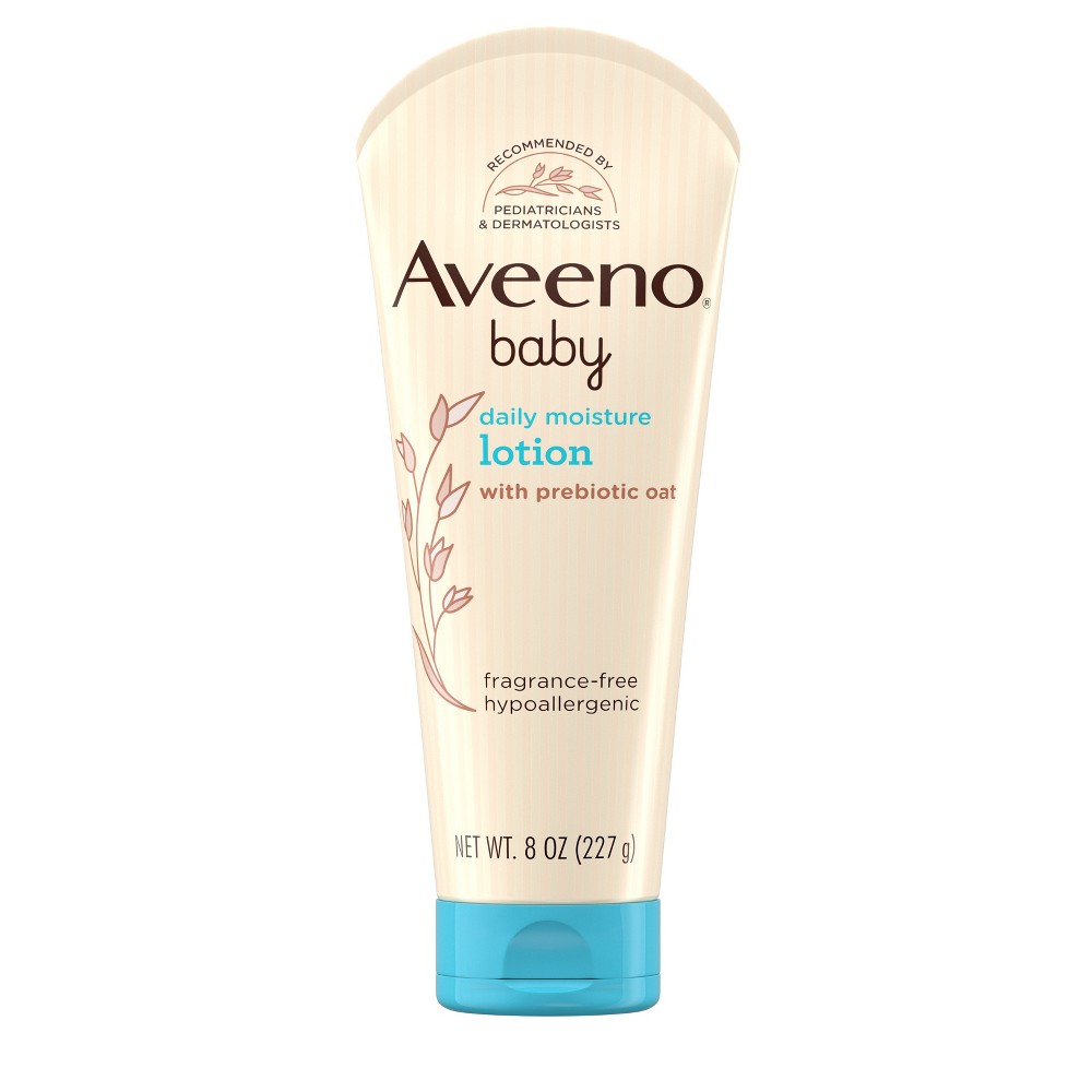 UPC 381370036647 product image for Aveeno Baby Daily Moisture Body Lotion for Delicate Skin with Natural Colloidal  | upcitemdb.com