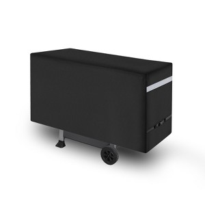 VEVOR Grill Cover, 66 inch BBQ Covers for Outdoor Grills, Waterproof, Fade Resistant, Weather Resistant Heavy Duty 600D Polyester, Black - 1 of 4