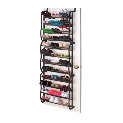 Over The-Door Wall Hanging 36-Pair Shoe Rack