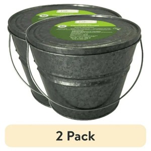 (2 pack) 24oz Citronella Scented Metal Bucket with 40 Hr Burn Time, Heavy Duty - 1 of 4