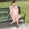 Muslin Nursing Cover for Baby Breastfeeding, Soft & Breathable Breastfeeding Cover for Mom by Comfy Cubs - 4 of 4