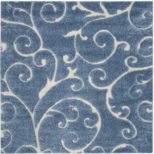 Florida Shag SG455 Power Loomed Area Rug  - Safavieh - 1 of 4
