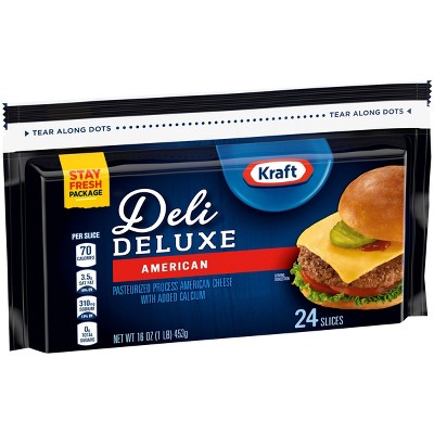 Kraft Deli Deluxe American Cheese Slices - 16oz/24ct