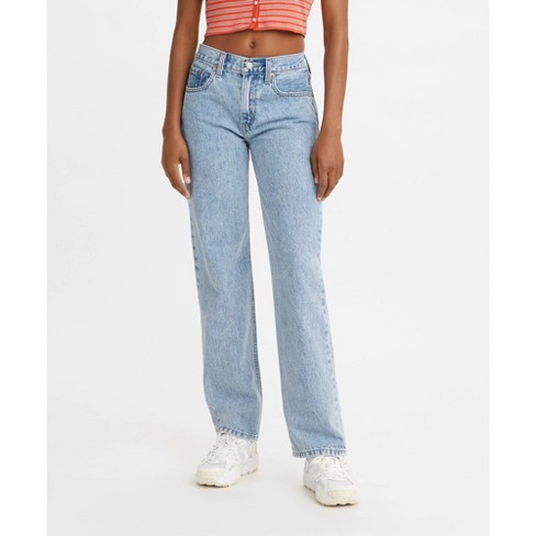 Levi's® Women's Low Pro Straight Jeans - Charlie Glow Up 31 : Target