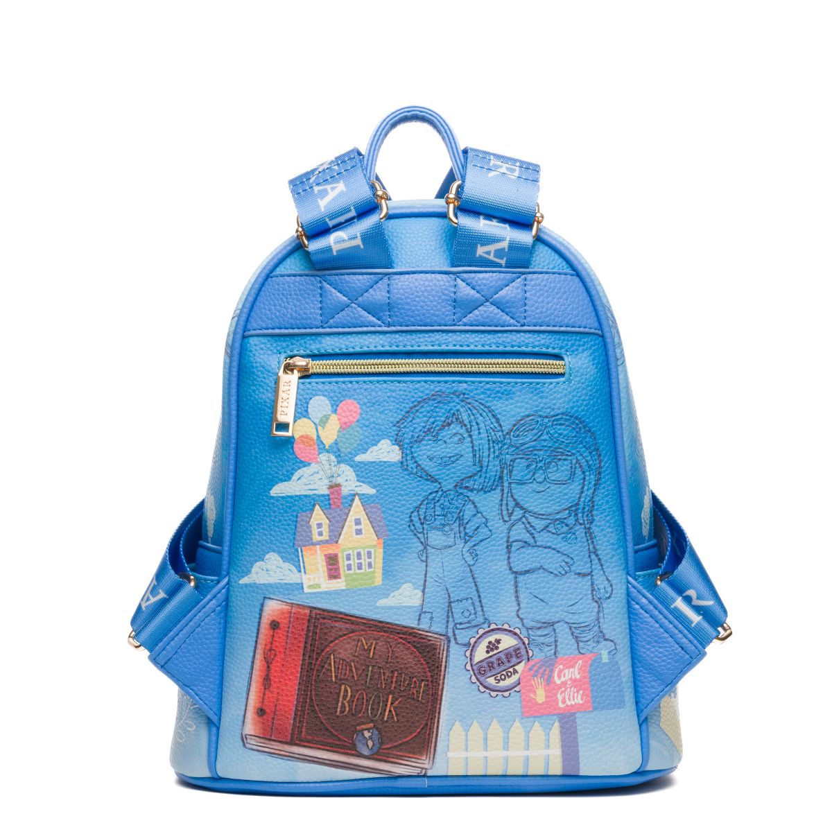 Pixar Up WondaPop 11" Vegan Leather Fashion Mini Backpack - thumbnail 2