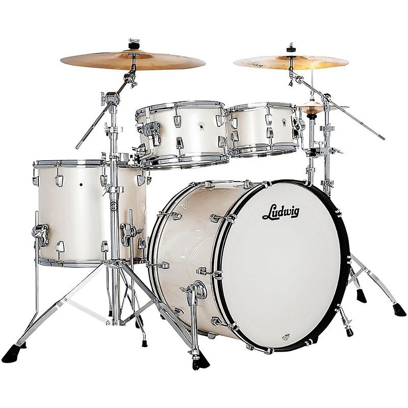Ludwig NeuSonic 4-Piece Rapid Mod Shell Pack With 22" Bass Drum, 1 of 4