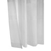 Habitat Alicante Sheer Dual Header Slub Sheer Fabric Curtain Panel for Brighten Any Living Space White - 4 of 4