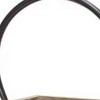 HomeRoots 13" Natural Distressed Wood And Glass Centerpiece Lantern Candle Holder - 4 of 4