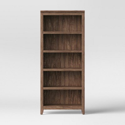 target carson 5 shelf bookcase