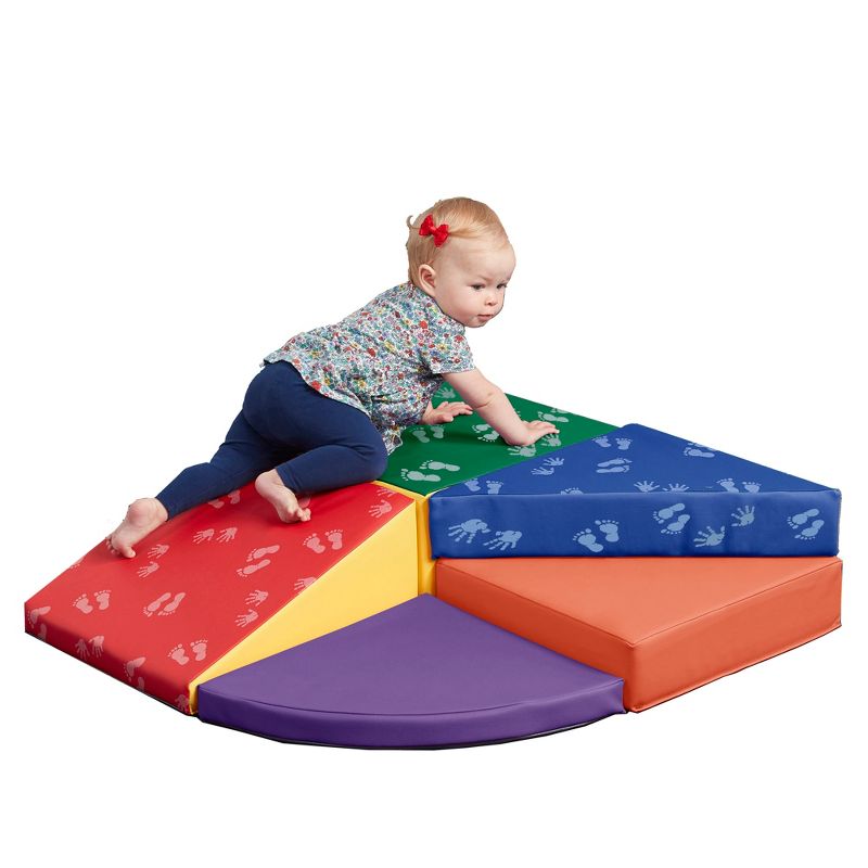 ECR4Kids SoftZone Junior Tiny Twisting Climber - Indoor Active Play for Babies and Toddlers, 4 of 12