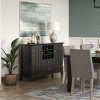 NicBex Modern 2-Doors Sideboard,Kitchen Storage Cabinets with 2 Drawers and 2 Side Doors for Kitchen and Dining Room - 2 of 4