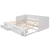 NicBex Twin Size Wooden Extendable Daybed with 2 Drawers for Bedroom,Living Room,Apartment - 4 of 4