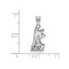 Black Bow Jewelry Sterling Silver Alpha Xi Delta Greek Life Small Pendant - 2 of 3