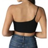 Women's One Shoulder Ribbed Bralette - Nikibiki - 2 of 3