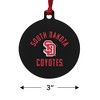 South Dakota Coyote Aluminum Holiday Christmas Tree Ornament - 3 of 4