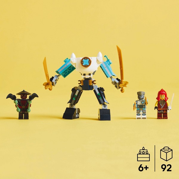 LEGO NINJAGO Traje de Batalla de Zane Mech Juguete Ninja 71827 2
