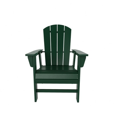 WestinTrends Outdoor Patio Adirondack Dining Chair Weather Resistant
