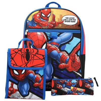 6 sacs cadeaux spiderman