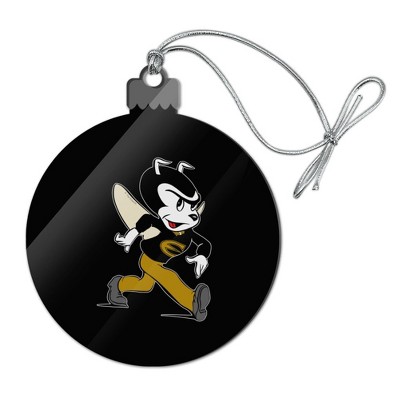 Emporia State University Secondary Logo Acrylic Christmas Tree Holiday Ornament