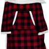 PAVILIA Wearable Blanket with Sleeves and Foot Pockets, Fleece Warm Snuggle Pocket Sleeved Throw for Women Men Adults - 4 of 4