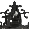Minka Lavery Vintage Outdoor Wall Light Fixture Coal 2-Light 21" Clear Textured Glass for Post Exterior Barn Deck Porch Yard Patio - 3 of 3