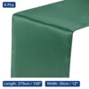 Unique Bargains Banquet Party Satin Fabric Smooth Soft Shiny Table Runner 12 x 108 Inch 6 Pcs - 2 of 4