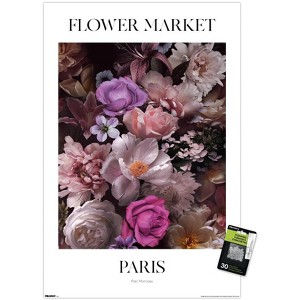 Trends International Reinders: Flowers - Parc Monceau Paris Unframed Wall Poster Prints - 1 of 4