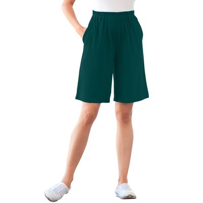 Woman Within Plus Size 7-Day Knit Short