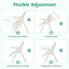 Infans Foldable Baby Highchair w/ 360° Rotating Wheels & Height Adjustment - 4 of 4