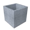 LeisureMod Fern Fiberstone Square Planter Pot for Indoor and Outdoor Use - 3 of 4
