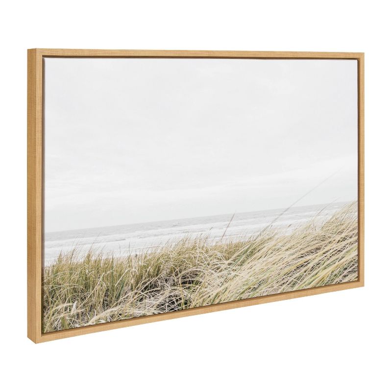 Sylvie East Beach Framed Canvas by Amy Peterson Art Studio - Kate & Laurel All Things Decor, 2 of 6